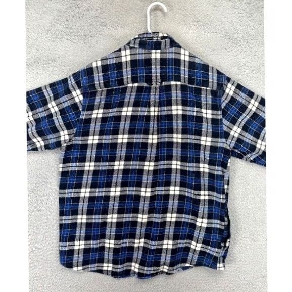 Orvis Orvis Flannel Shirt Mens Medium Blue Plaid Button-Up Shacket Jacket Pockets Size US M / EU 48-50 / 2 - 3 Thumbnail