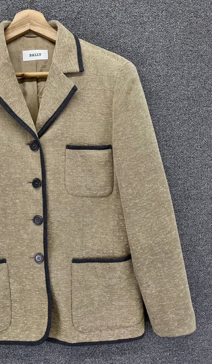 Bally Vintage Bally Button Up Wool Jacket Size S / US 4 / IT 40 - 4 Thumbnail