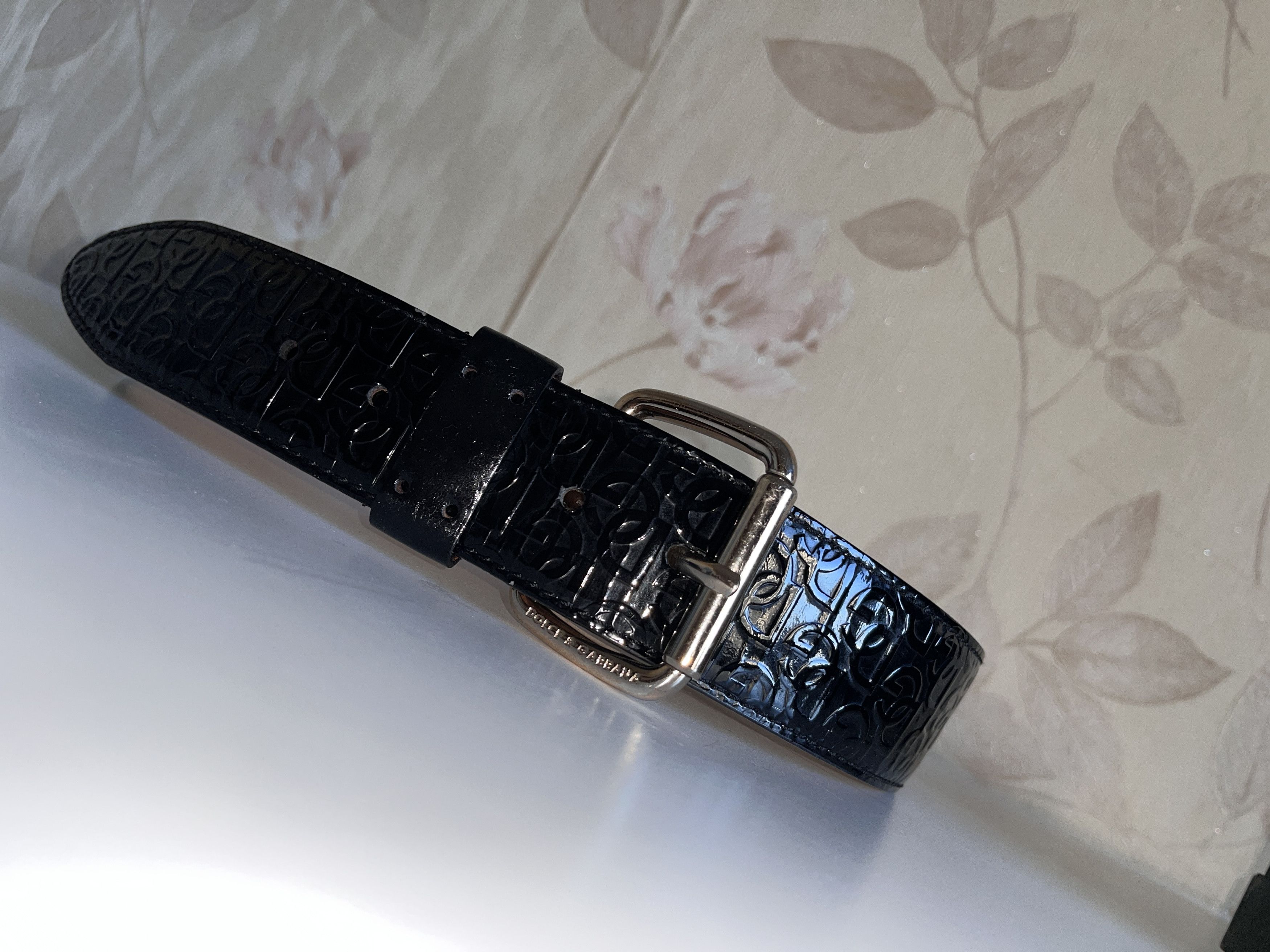 Dolce & Gabbana Vintage Dolce Gabbana Metal Big Logo DG Monogram Belt Y2K Size ONE SIZE - 3 Thumbnail