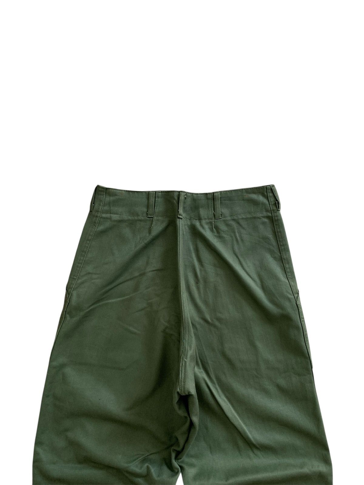 Japanese Brand Vintage 80s South Korean Army HBT Og Trousers Size US 30 / EU 46 - 5 Thumbnail