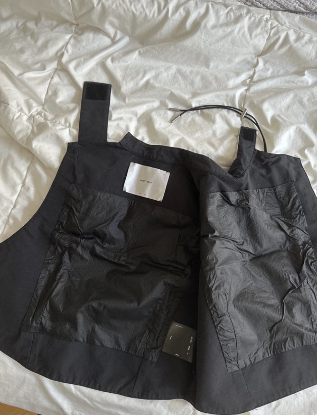 Heliot Emil Heliot Emil Technical Vest / Tactical Crop Vest – Black Size XS / US 0-2 / IT 36-38 - 3 Thumbnail