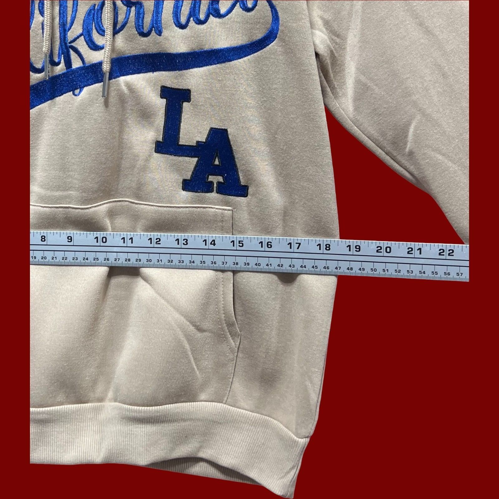 rue21 Rue 21 - Unisex Long Sleeve Hooded Sweat - Beige - Extra Sma Size US XS / EU 42 / 0 - 4 Thumbnail