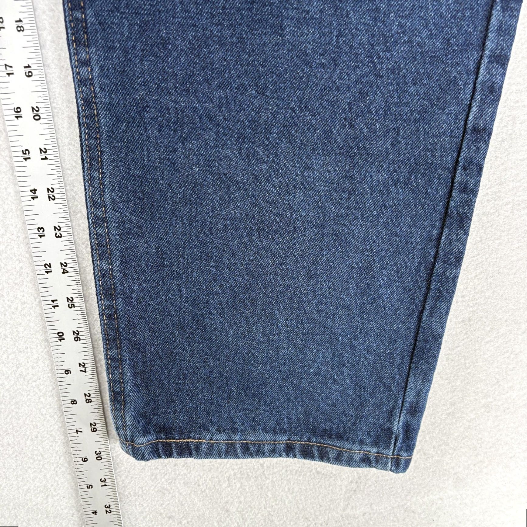 Wrangler Wrangler Jeans Mens 42x30 Blue Medium Wash Straight Denim 5-Pocket Wrangler Authentics Jeans Classic Blue Mens 42x30 Regular Straight Denim Jeans Size US 42 / EU 58 - 7 Thumbnail