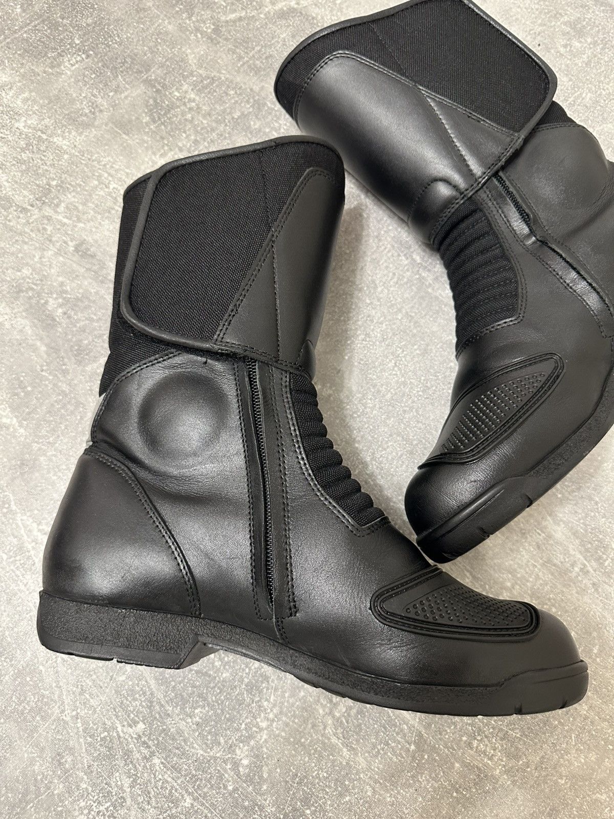 BMW Black Leather BMW Gore-Tex Moto Boots Size US 7.5 / EU 40-41 - 10 Thumbnail