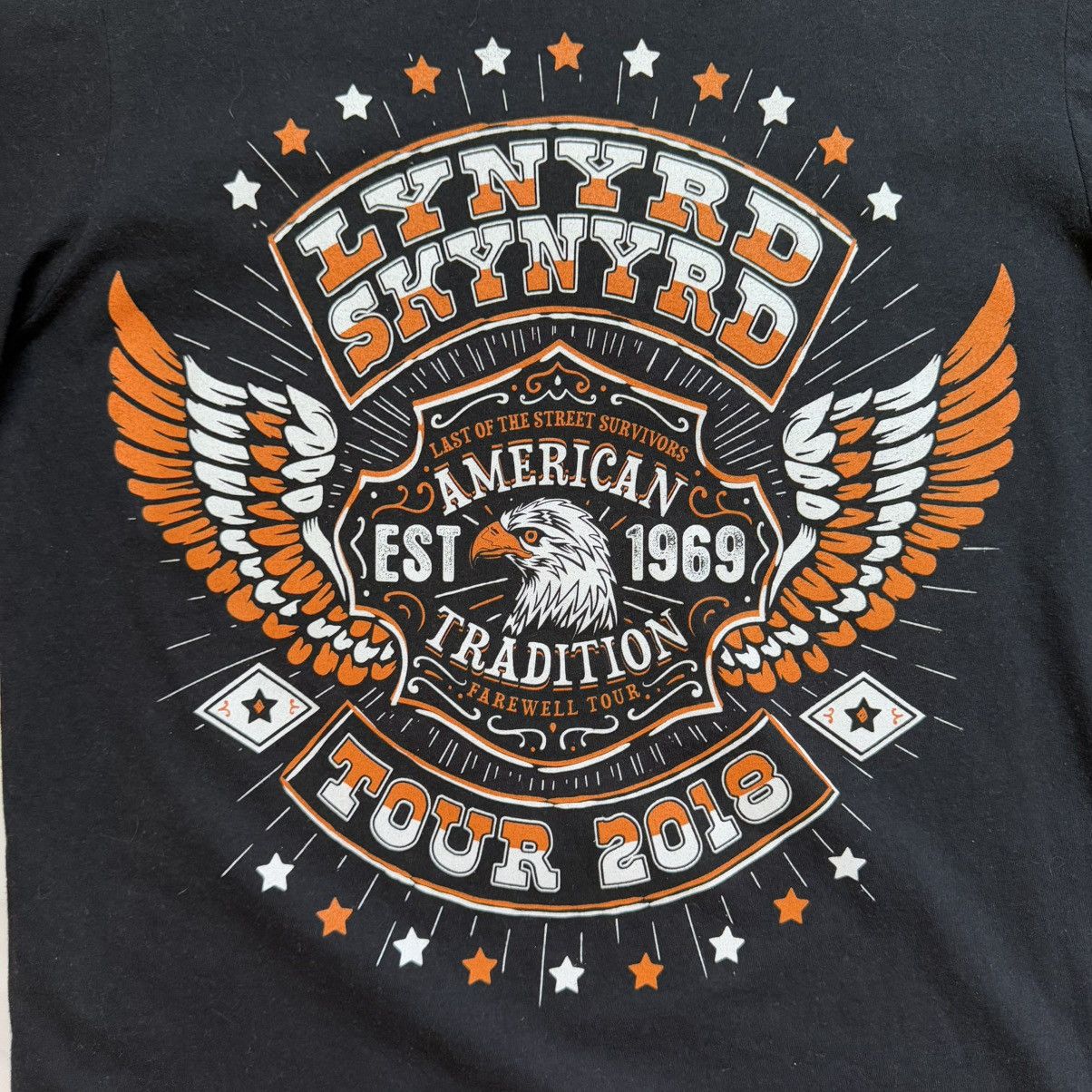 Band Tees Lynyrd Skynyrd Farewell Tour 2018 T-Shirt Size US L / EU 52-54 / 3 - 5 Thumbnail