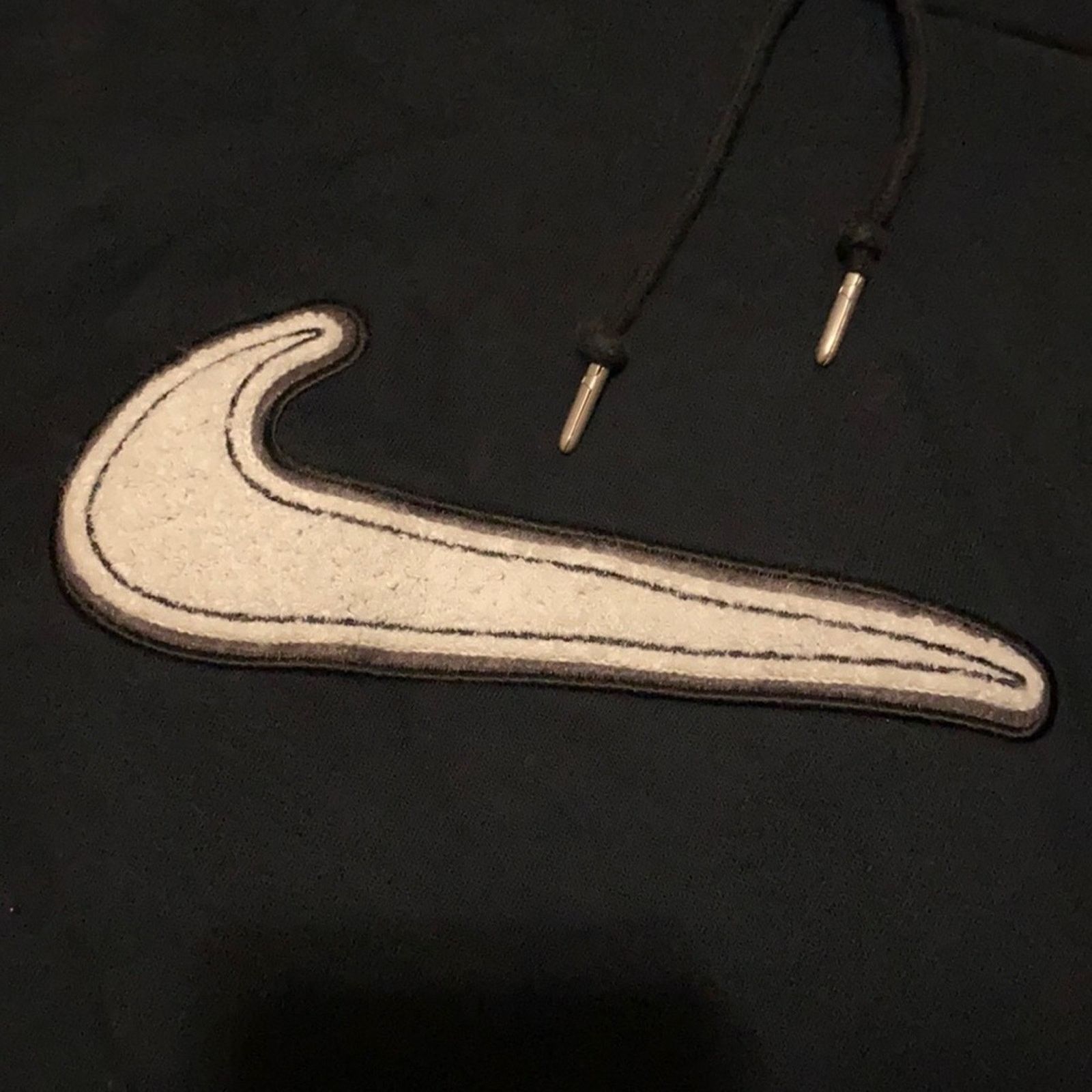 Nike Y2K Nike Sherpa center swoosh hoodie Size US L / EU 52-54 / 3 - 2 Thumbnail