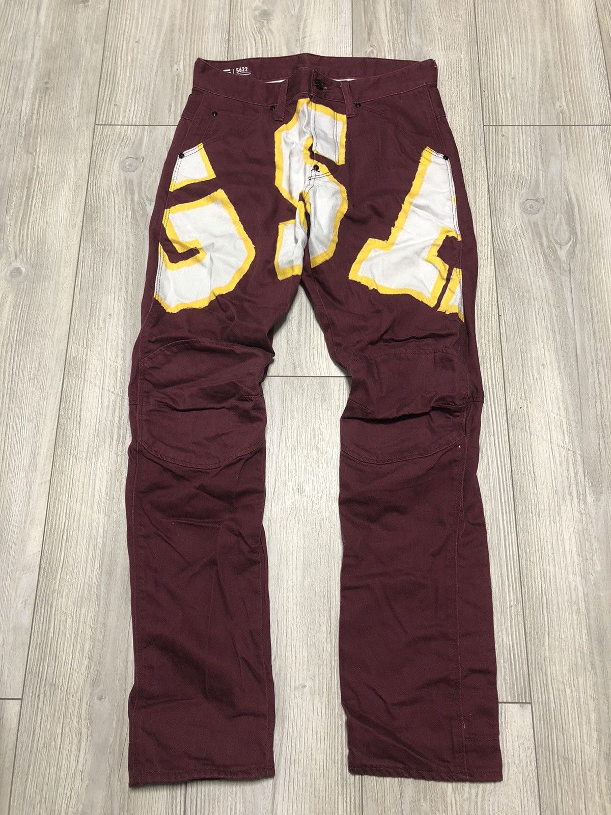G star Raw Pharrell Williams 3D Tapered Biker Pants 29x32