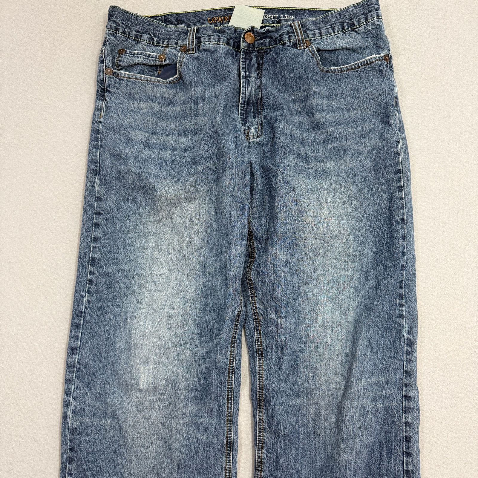 Vintage Vintage Urban Pipeline Low Rise Straight Leg Jeans 38x30 Size US 38 / EU 54 - 2 Thumbnail