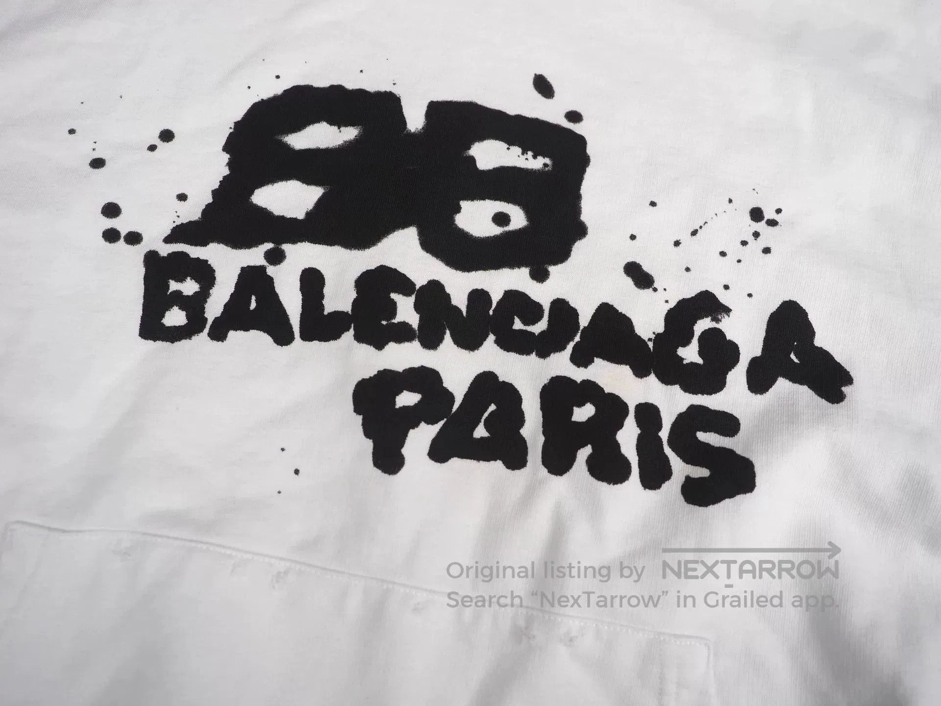 Balenciaga balenciaga hand drawn logo oversized hoodie. Size US M / EU 48-50 / 2 - 4 Thumbnail