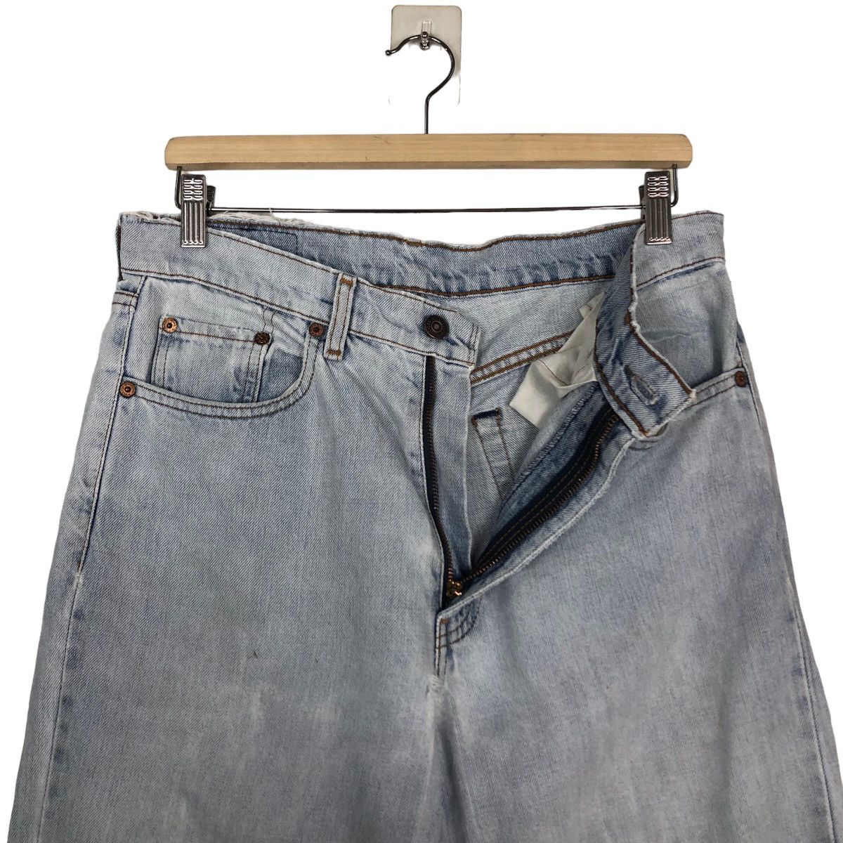 Levi's 🔥Vintage 359 Button Levi’s Jeans Denim Biker Wear Size US 32 / EU 48 - 12 Thumbnail