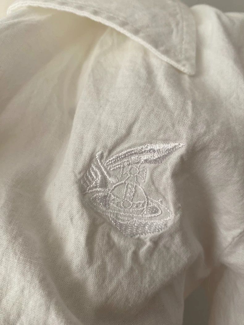 Vivienne Westwood Vivienne Westwood White drunken shirt Size M / US 6-8 / IT 42-44 - 3 Thumbnail