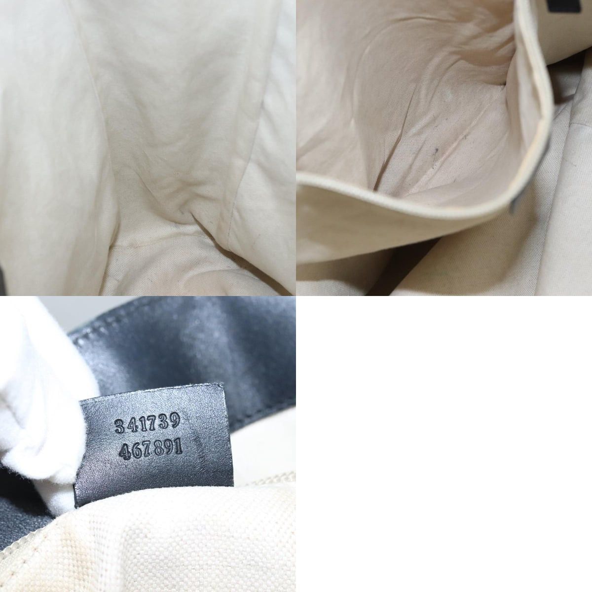 Gucci GUCCI Tote Bag Canvas Black Size ONE SIZE - 12 Thumbnail