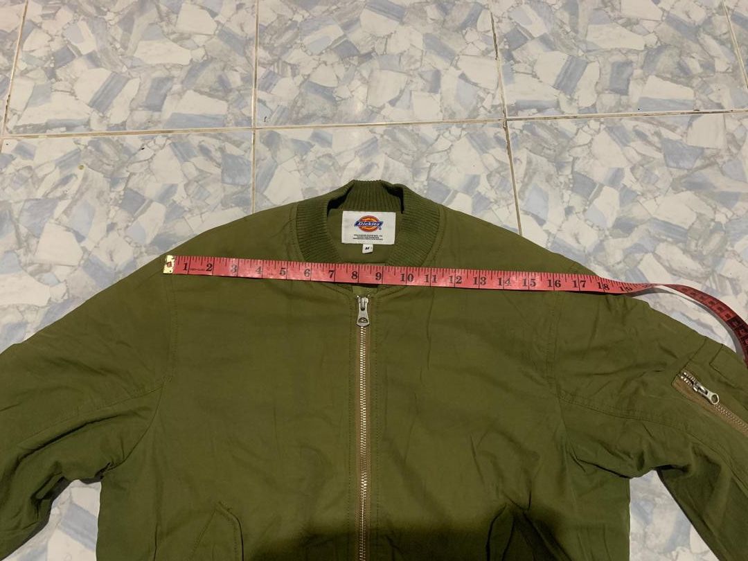 Dickies DICKIES BOMBER Jacket Faded green Army Size US M / EU 48-50 / 2 - 14 Thumbnail
