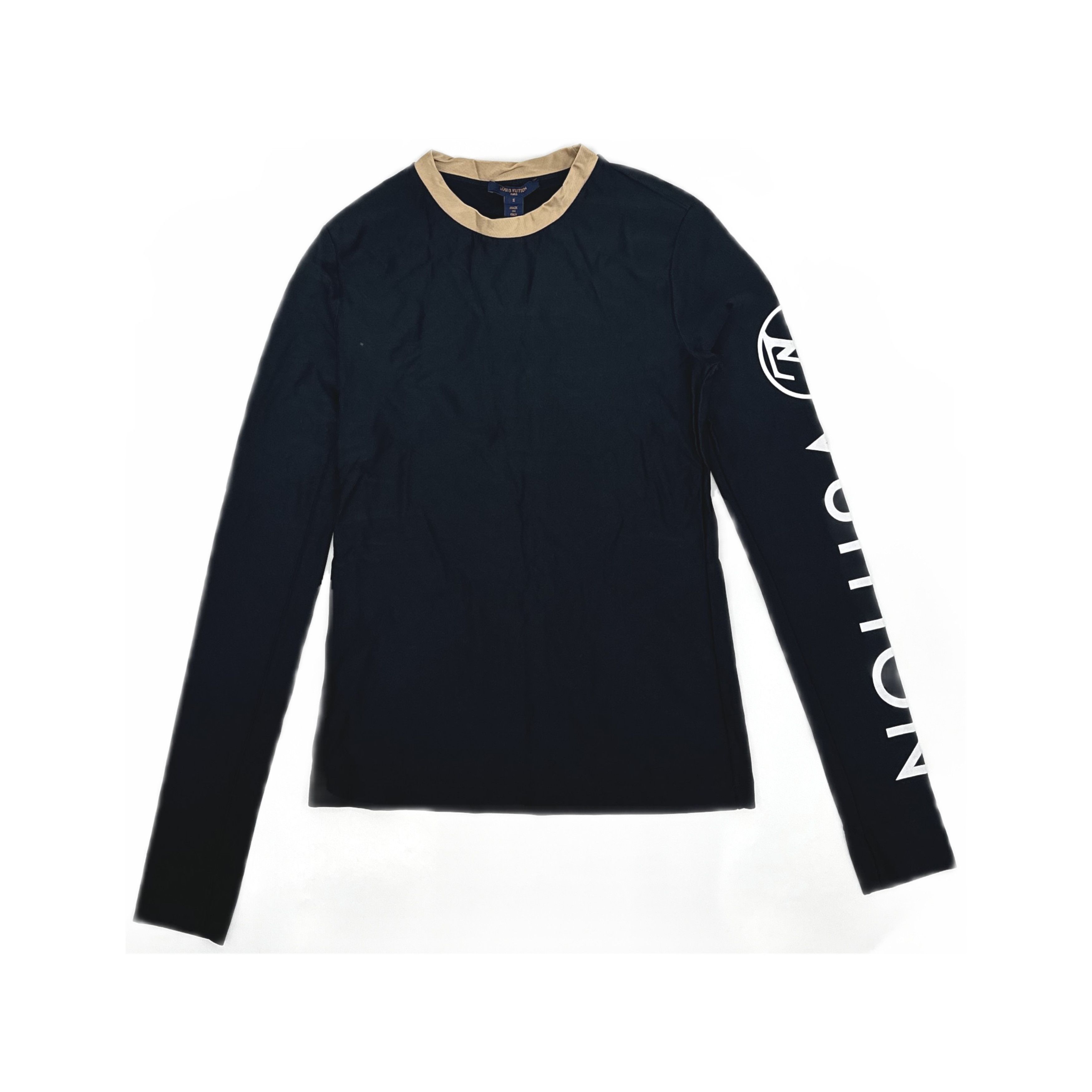 Louis Vuitton Louis Vuitton Vuittamins Logo Long Sleeve T-Shirt S Size S / US 4 / IT 40 - 1 Thumbnail