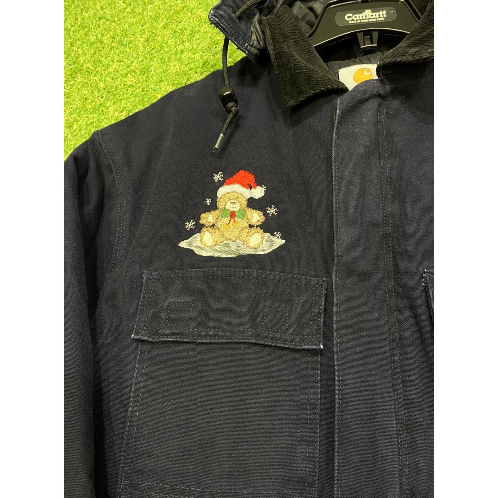 Carhartt VINTAGE Carhartt Jacket XLT Extra Large Tall C26 MDT Hooded chore coat Y2K Size US XL / EU 56 / 4 - 5 Thumbnail