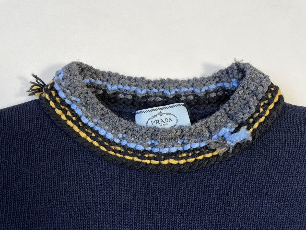Prada A/W 17 ‘Frankenstein Stitch’ Sweater Size US M / EU 48-50 / 2 - 4 Thumbnail