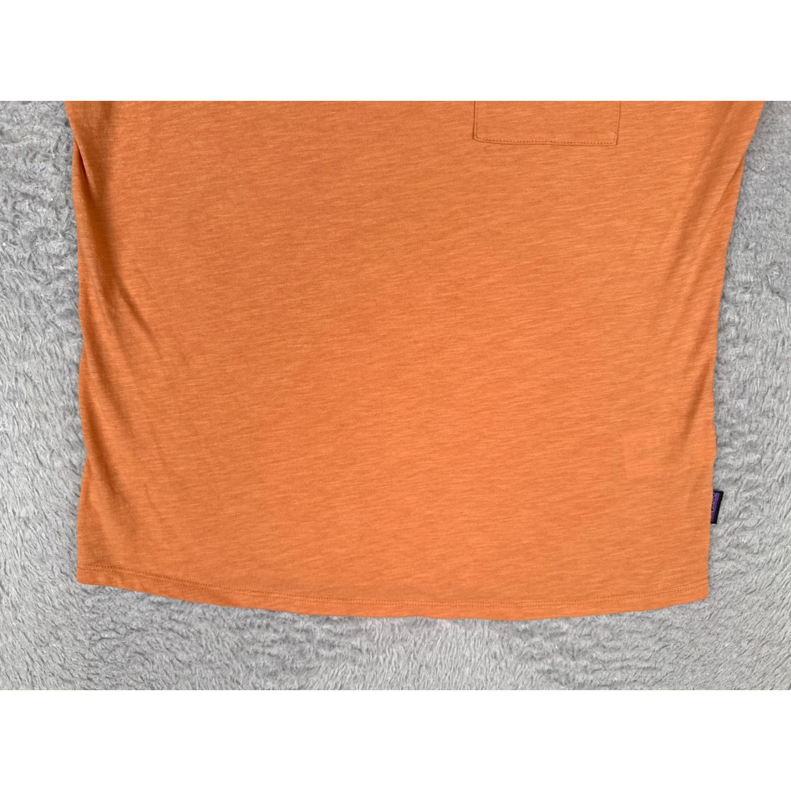 Patagonia Patagonia Shirt Women Small Orange Tank Sleeveless Cotton Blend Pocket READ Size S / US 4 / IT 40 - 5 Thumbnail