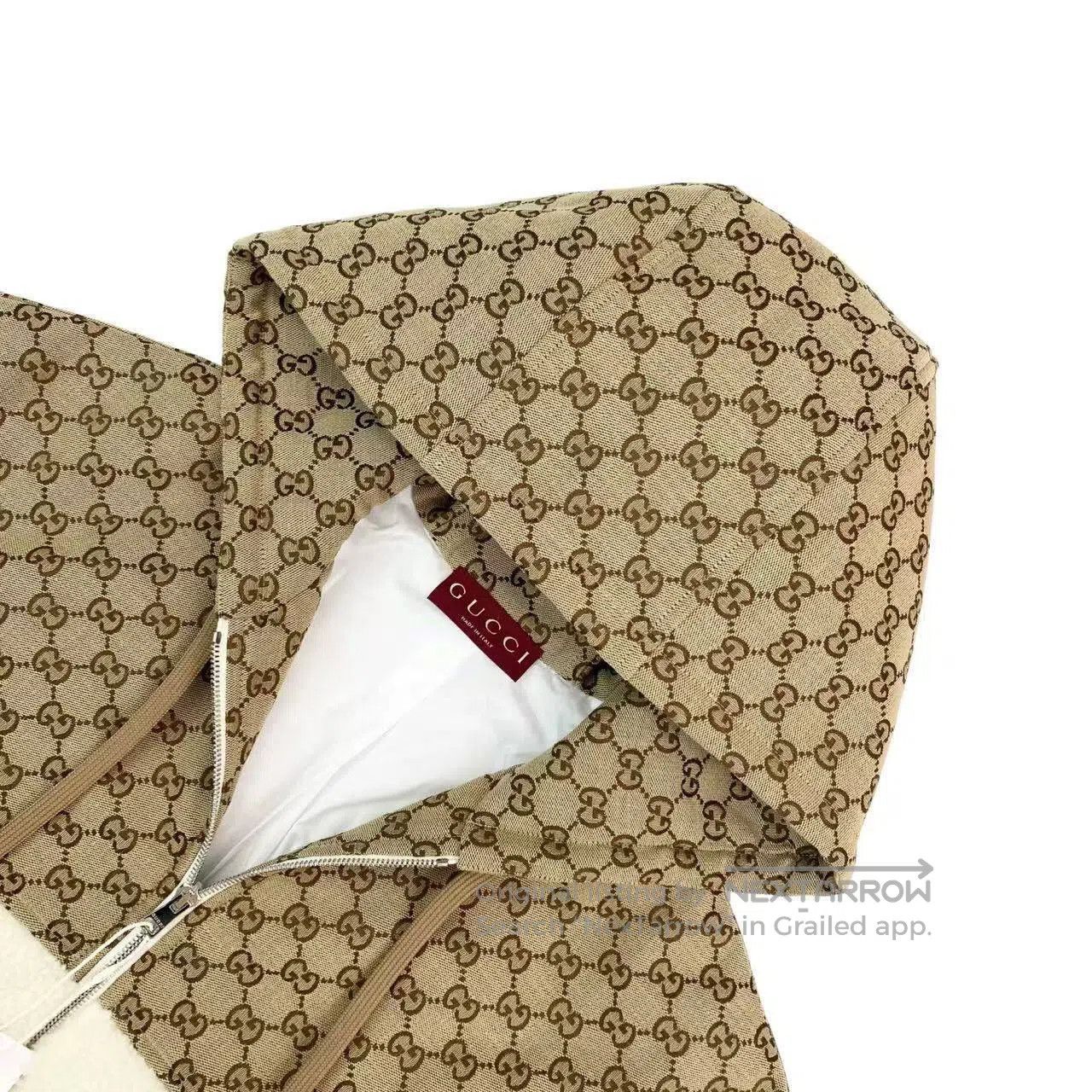 Gucci Guicci 24ss double G print lambswool coat| Size L / US 10 / IT 46 - 3 Thumbnail