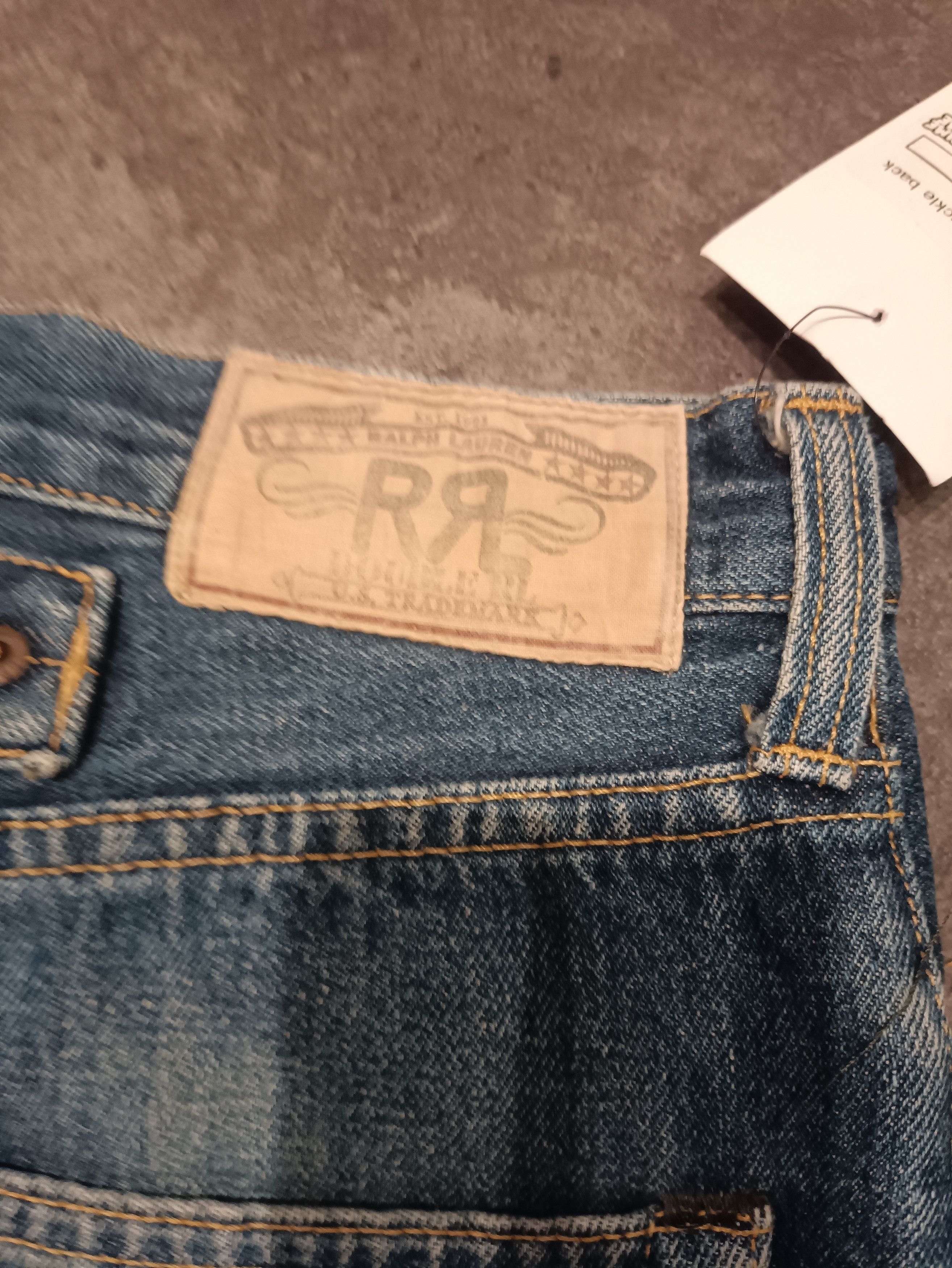 RRL Ralph Lauren × Vintage RRL denim backel back Size US 31 - 8 Thumbnail