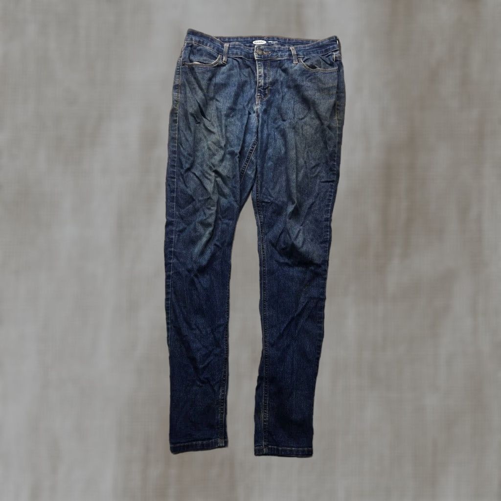 Old Navy Old Navy Jeans Skinny Mid-Rise Blue Denim Pants Women Size 10 Long Size 32" / US 10 / IT 46 - 1 Thumbnail