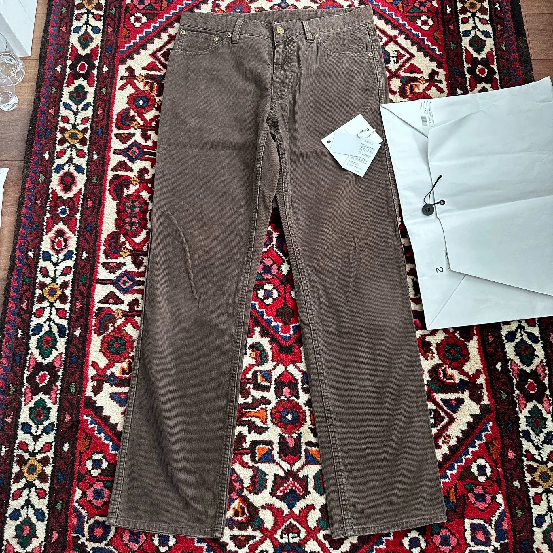 visvim 14aw fluxus 03 corduroy pants brown 9.5-9.8/10