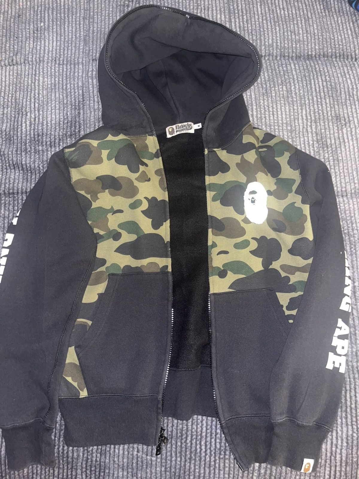 Bape A Bathing ape camo Full zip hoodie Size US M / EU 48-50 / 2 - 2 Thumbnail