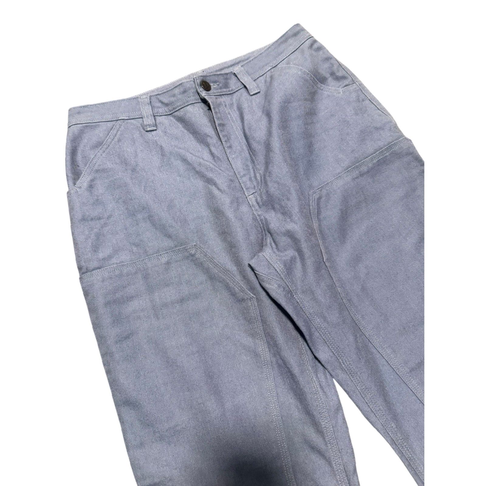 Patagonia Patagonia Hemp Canvas Pants Women Blue 12 Slim All Seasons Double Knee Carpenter Size 34" / US 12 / IT 48 - 4 Thumbnail