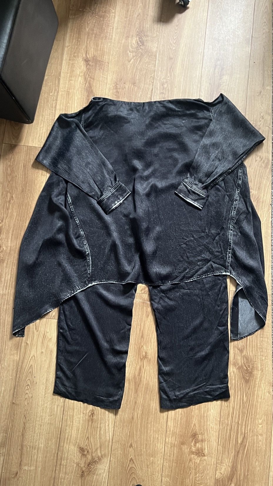 Balenciaga Balenciaga Hybrid Trompe L’oeil Pants Size US 30 / EU 46 - 5 Thumbnail