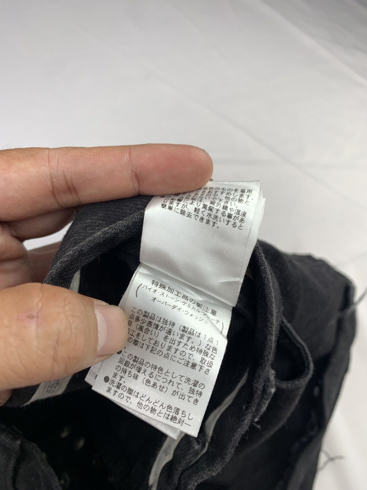 Japanese Brand jouetie Japan Black Studded Rough Mini Jeans Shorts Size 28" / US 6 / IT 42 - 13 Thumbnail