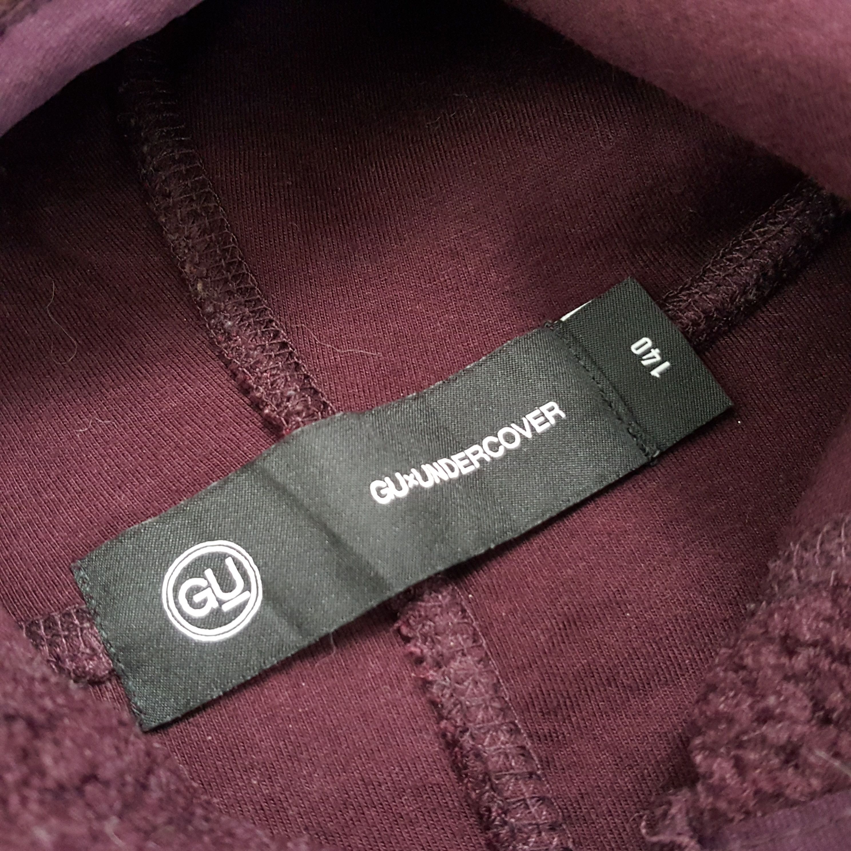 Japanese Brand × Undercover × Vintage Vintage Undercover x GU Custom Logo Winter Fleece Jacket Size US S / EU 44-46 / 1 - 4 Thumbnail
