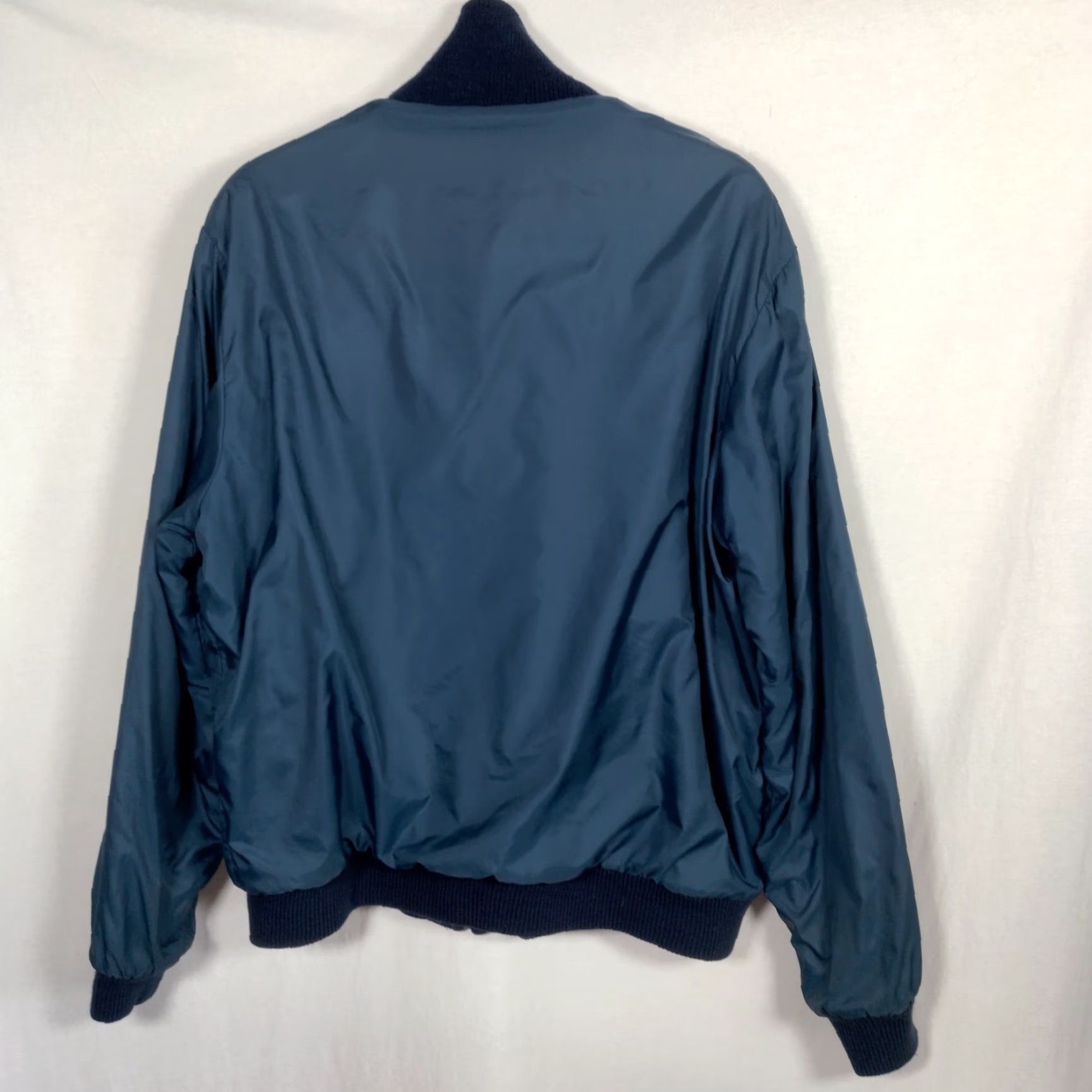 Izod VINTAGE Izod Lacoste Reversible Sweater Jacket Mens Large Blue Grandpa READ Size US L / EU 52-54 / 3 - 4 Thumbnail