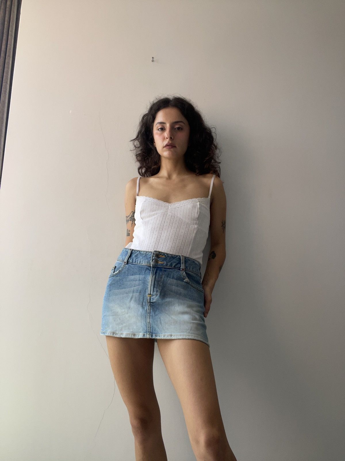 Vintage y2k Fiorucci skirt Size 27" / US 4 / IT 40 - 4 Thumbnail