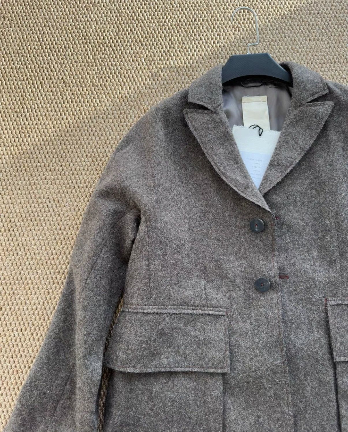 Omar Afridi OMAR AFRIDI Wool Jacket Coat K23 Size US S / EU 44-46 / 1 - 2 Thumbnail