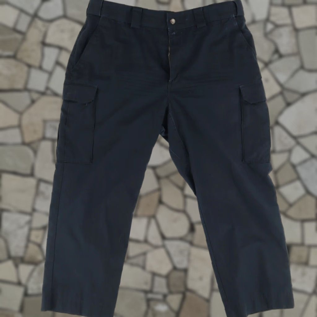 Vintage 5.11 Tactical Cotton Blend Canvas Cargo Pants Navy Blue Men's 38 Pants Mens 38 Cargo Navy Blue 5.11 Tactical Cotton Blend Canvas Cargo Pants Size US 38 / EU 54 - 1 Thumbnail