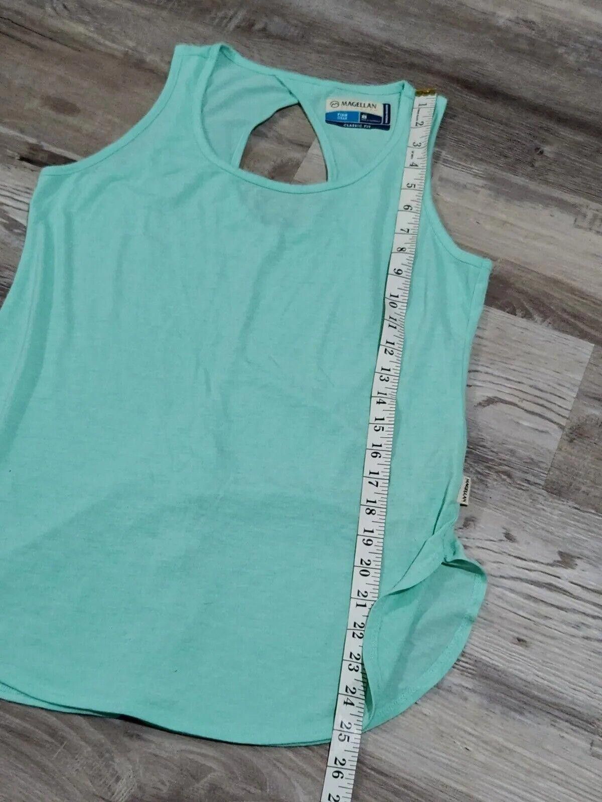 Magliano Magellan Tank Top Womens Extra Small Aqua Blue Fishing Gear Size XS / US 0-2 / IT 36-38 - 5 Thumbnail