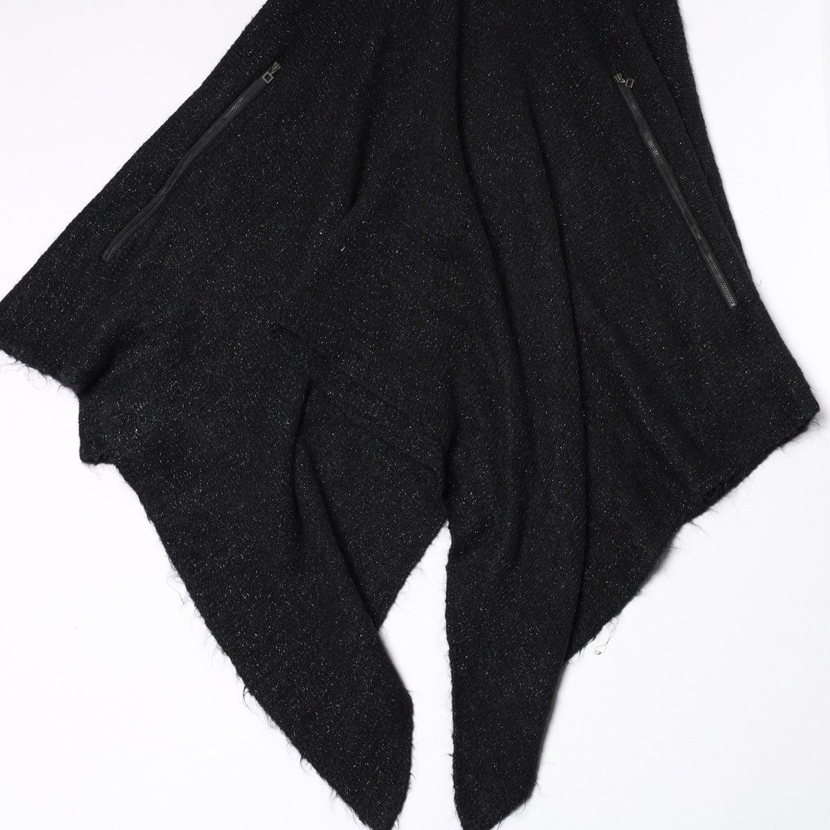 Sarah Pacini Sarah Pacini Poncho Cape Oversize Acrylic Nylon Mohair Visco Size ONE SIZE - 12 Thumbnail