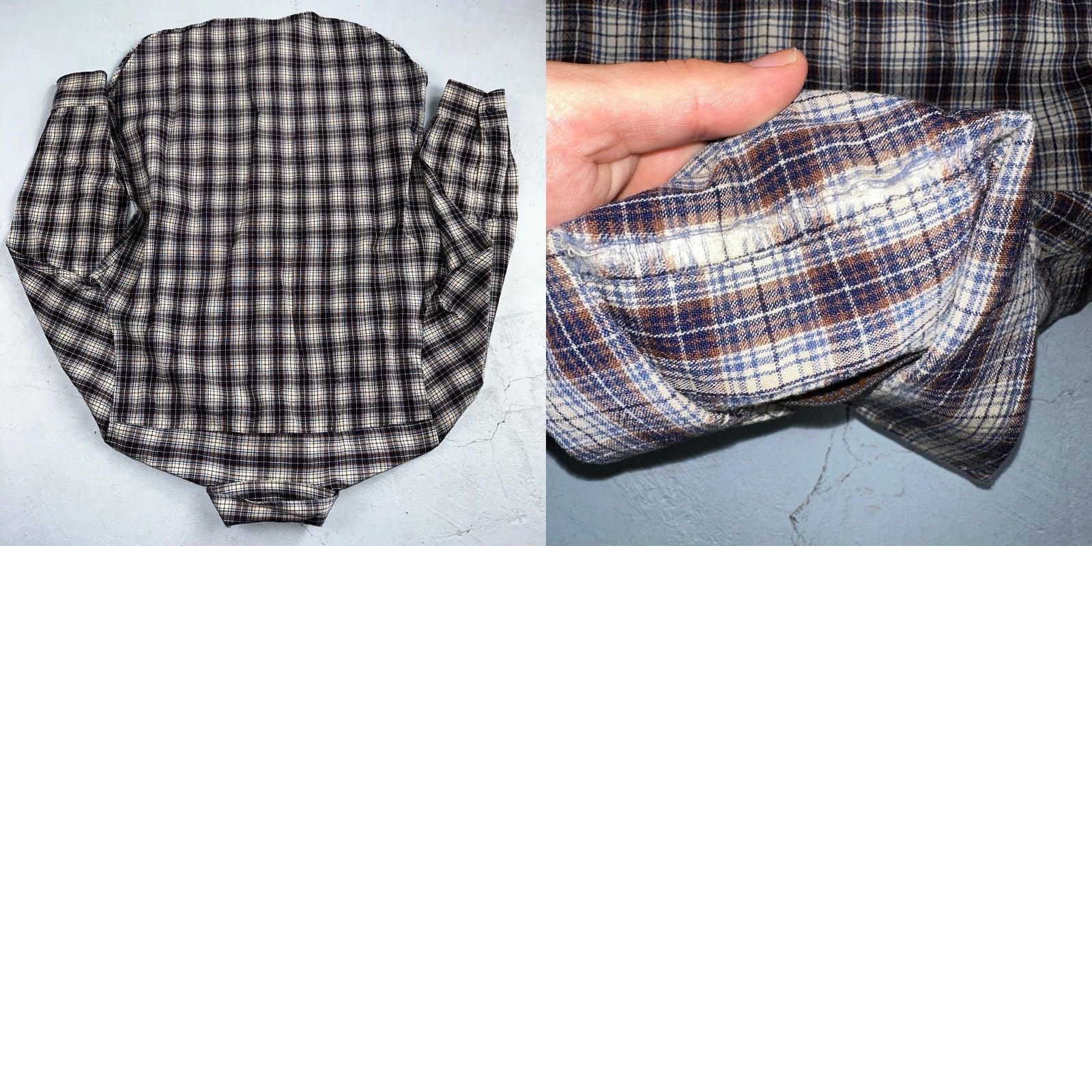 Pendleton VINTAGE Pendleton Shirt Mens M Wool Plaid Flannel USA Button 1970s 70s Brown Size US M / EU 48-50 / 2 - 9 Thumbnail