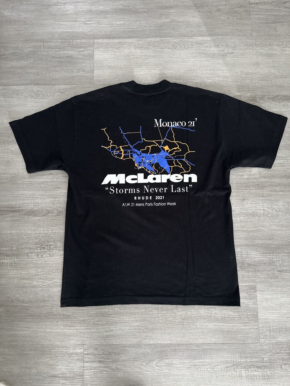 Rhude Rhude x McLaren Merch Tee Size US XL / EU 56 / 4 - 7 Thumbnail
