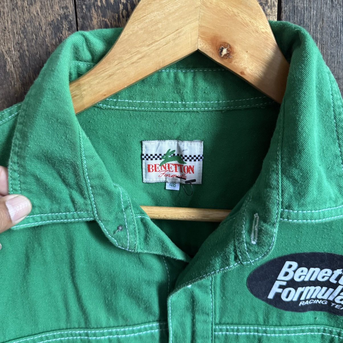 Benetton Vintage Benetton Formula 1 Racing Team Shirt Size US M / EU 48-50 / 2 - 3 Thumbnail