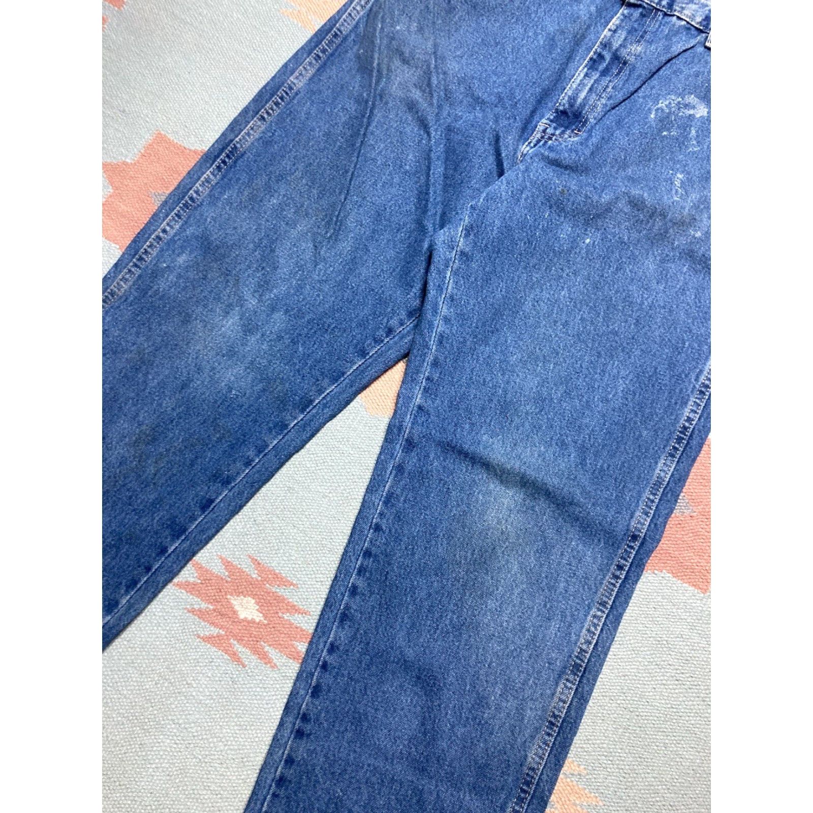 Dickies VINTAGE Dickies Jeans Men Baggy Straight 38 Regular Blue 38x32 Relaxed Workwear Y2K Skater Size US 38 / EU 54 - 7 Thumbnail