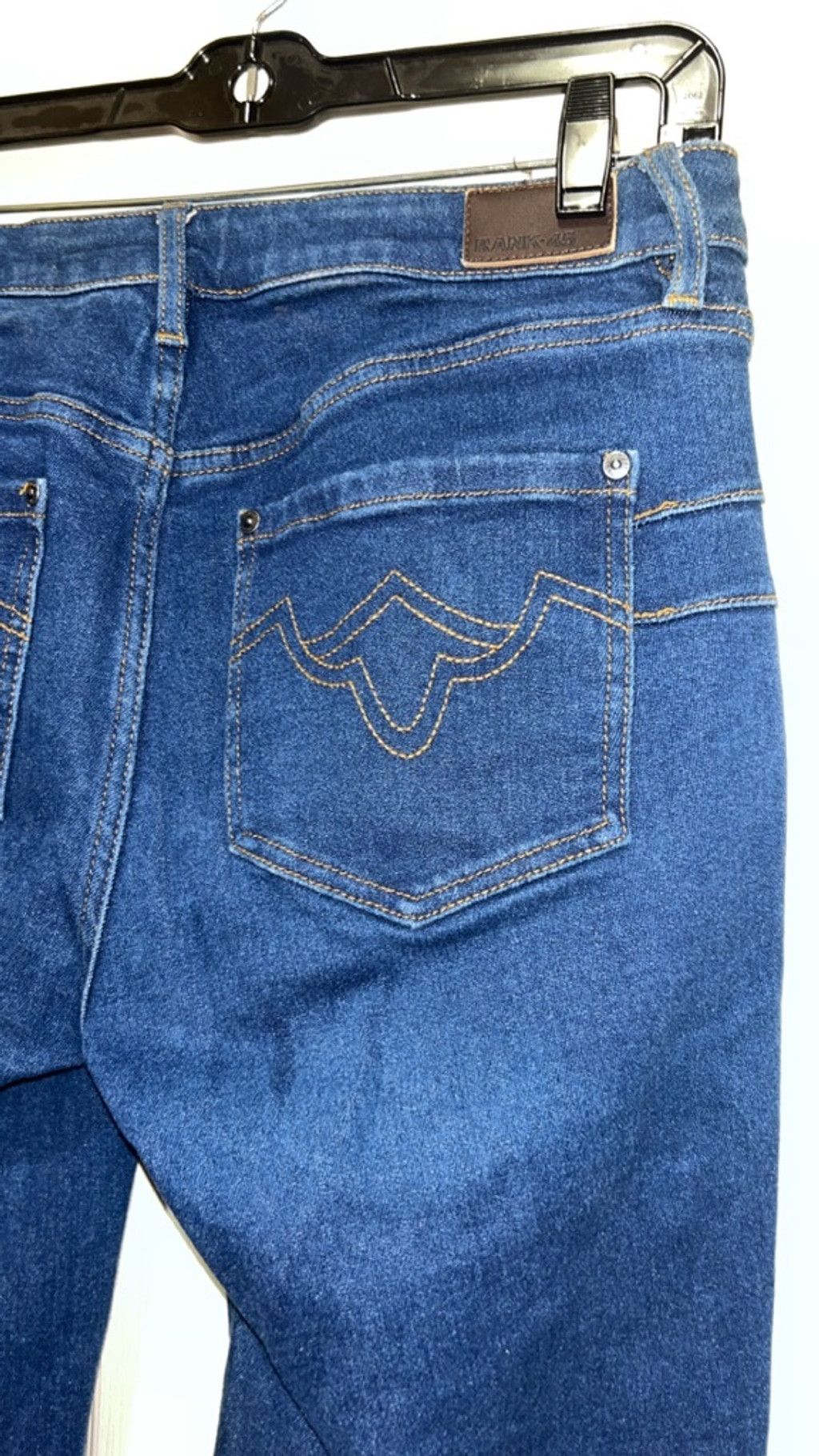 Other Women's RANK 45 Blue Flare & Wide Leg Jeans Size 32 Size 32" / US 10 / IT 46 - 5 Thumbnail