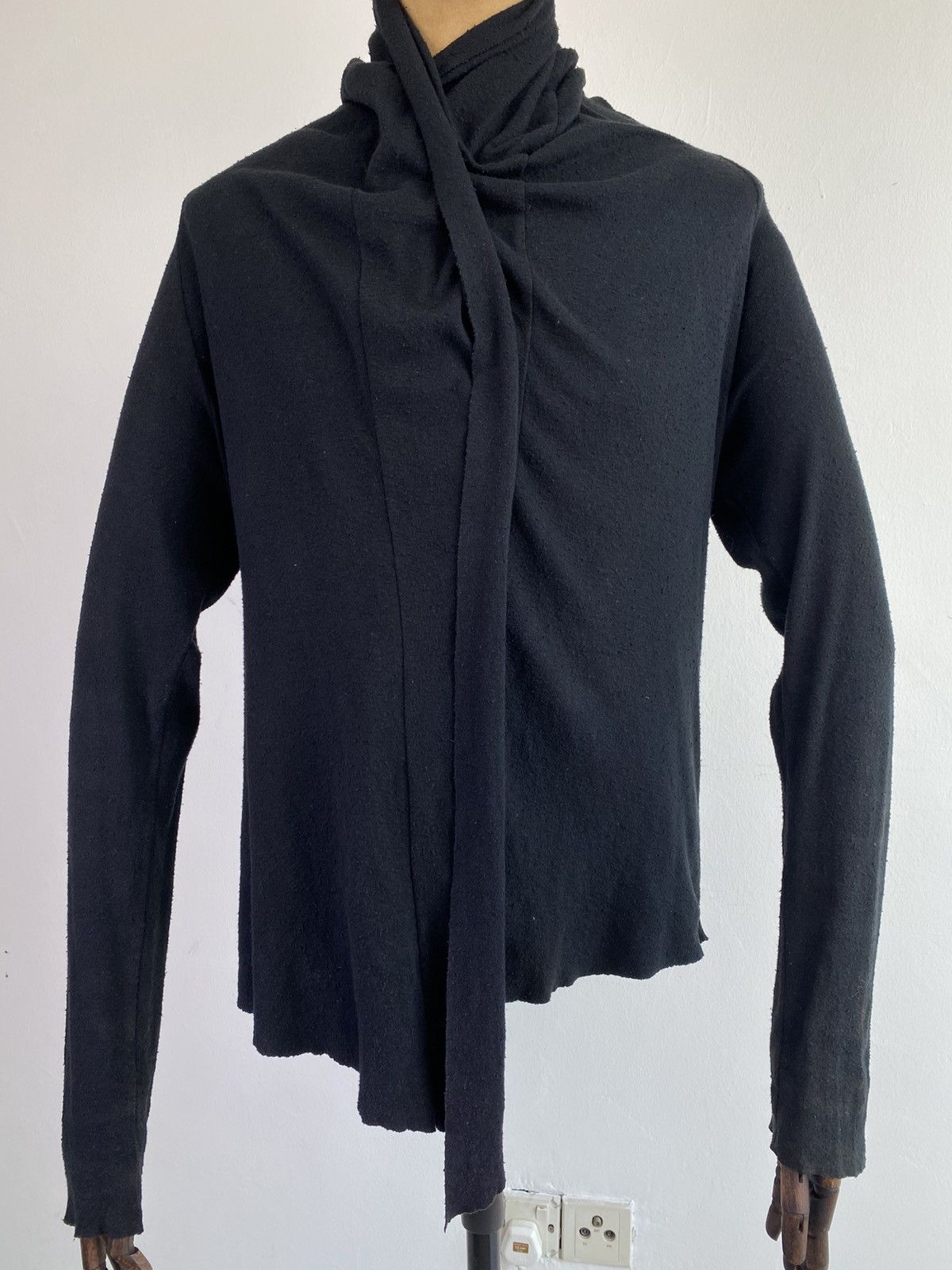 If Six Was Nine Ifsixwasnine Buttonless Black Cardigan Size US S / EU 44-46 / 1 - 4 Thumbnail