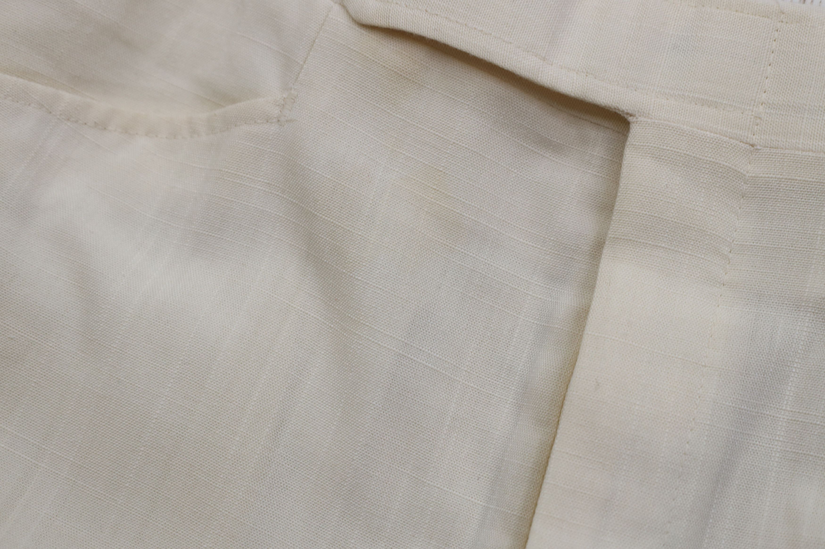 Vintage AS IS Vintage 70s Streetwear Linen Blend Wide Leg Pants Size US 34 / EU 50 - 7 Thumbnail