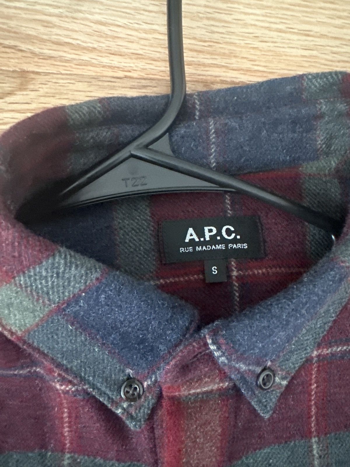 A.P.C. APC WOOL BUTTON DOWN Size US S / EU 44-46 / 1 - 4 Thumbnail