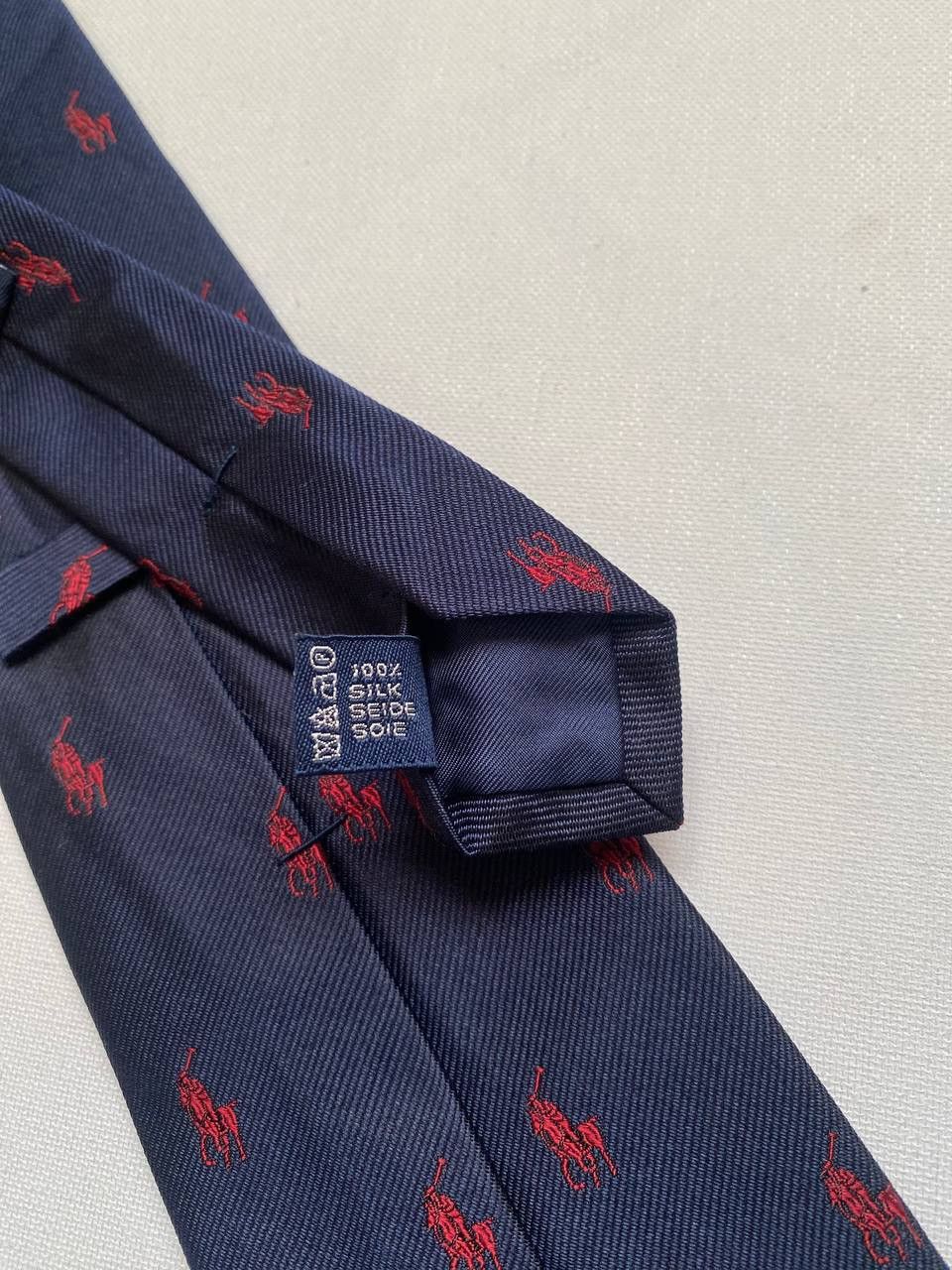 Polo Ralph Lauren Polo Ralph Lauren Tie Vintage Luxury Monogram Logo Size ONE SIZE - 3 Thumbnail