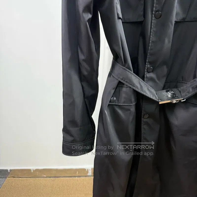 Prada Prada Black Polyester Men's Outerwear Coat. Size US L / EU 52-54 / 3 - 5 Thumbnail