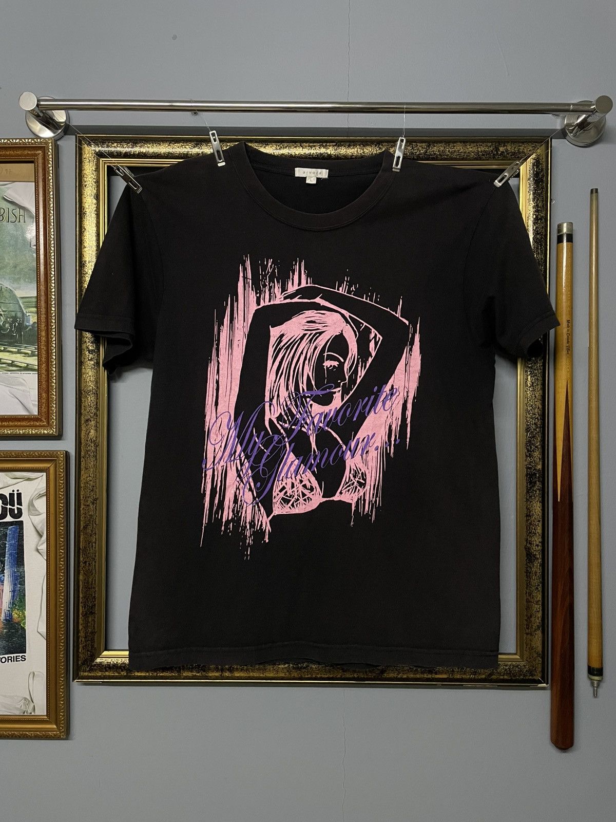 Vintage 1990s Japan Designer Aiuola My Favourite Glamour Tee