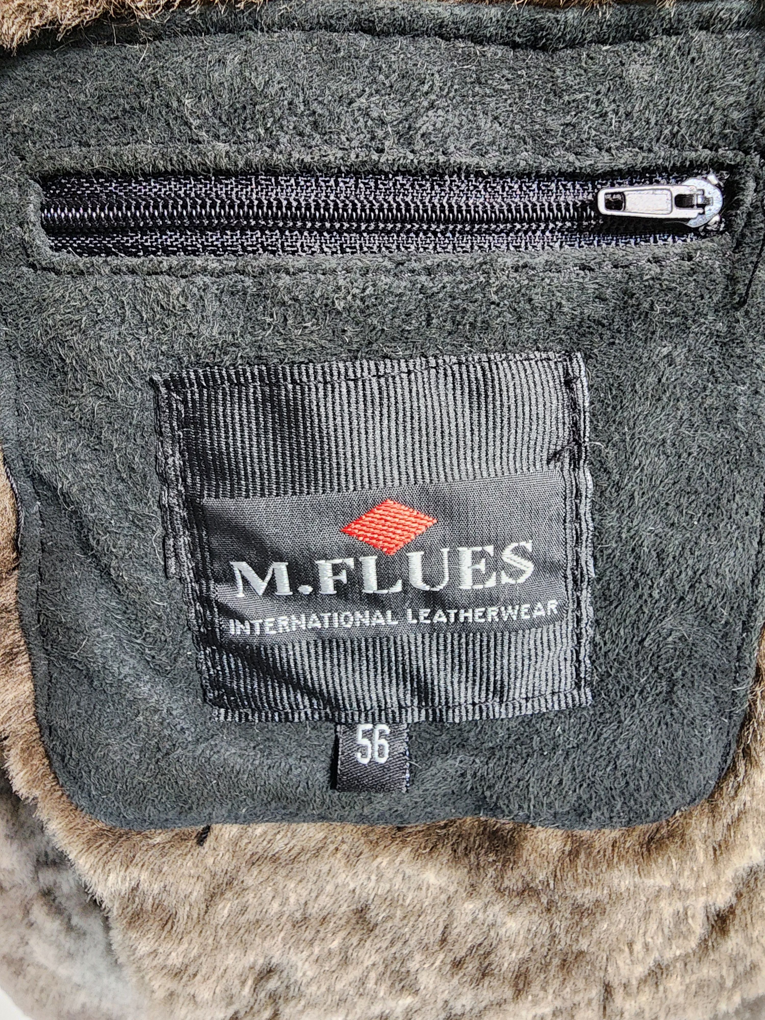 Furla Men's Black Sheepskin Coat: Genuine Fur, Button Closure Size US XL / EU 56 / 4 - 8 Thumbnail