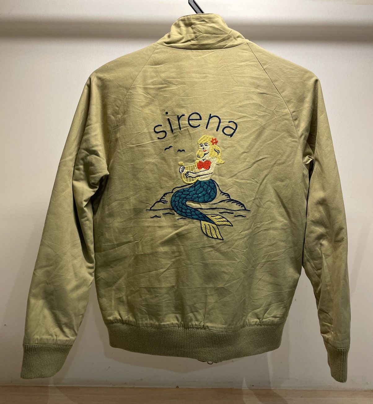 Other Navajo Titicaca Sirena Khaki Mermaid Embroidered Jacket Size M / US 6-8 / IT 42-44 - 1 Thumbnail