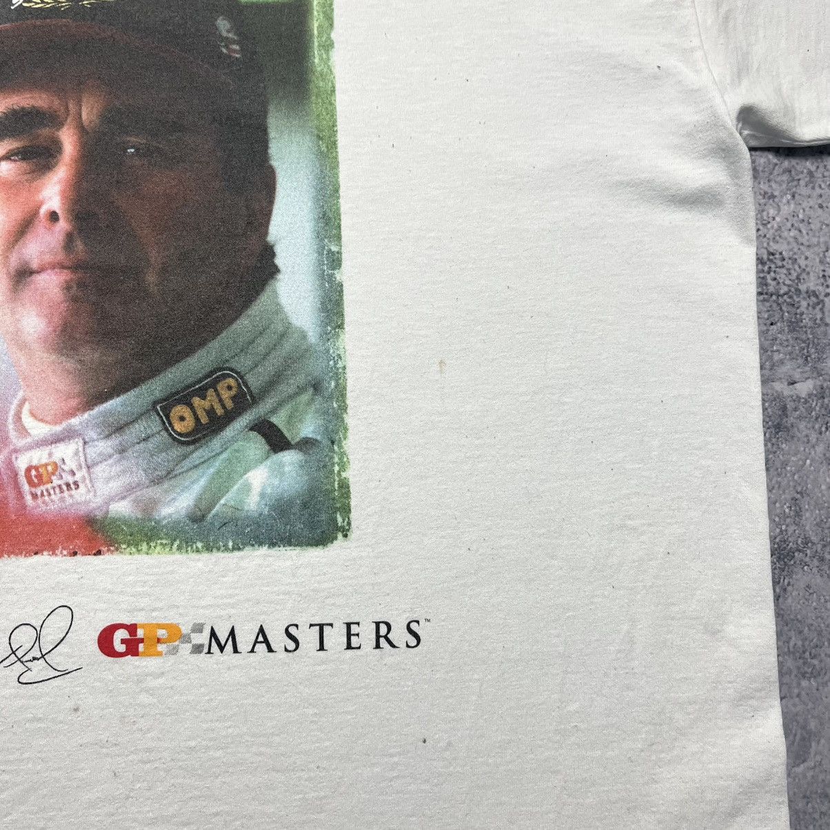Formula 1 × Vintage Vintage Nigel Mansell Formula F1 Racing Driver Tee GP Master Size US L / EU 52-54 / 3 - 9 Thumbnail